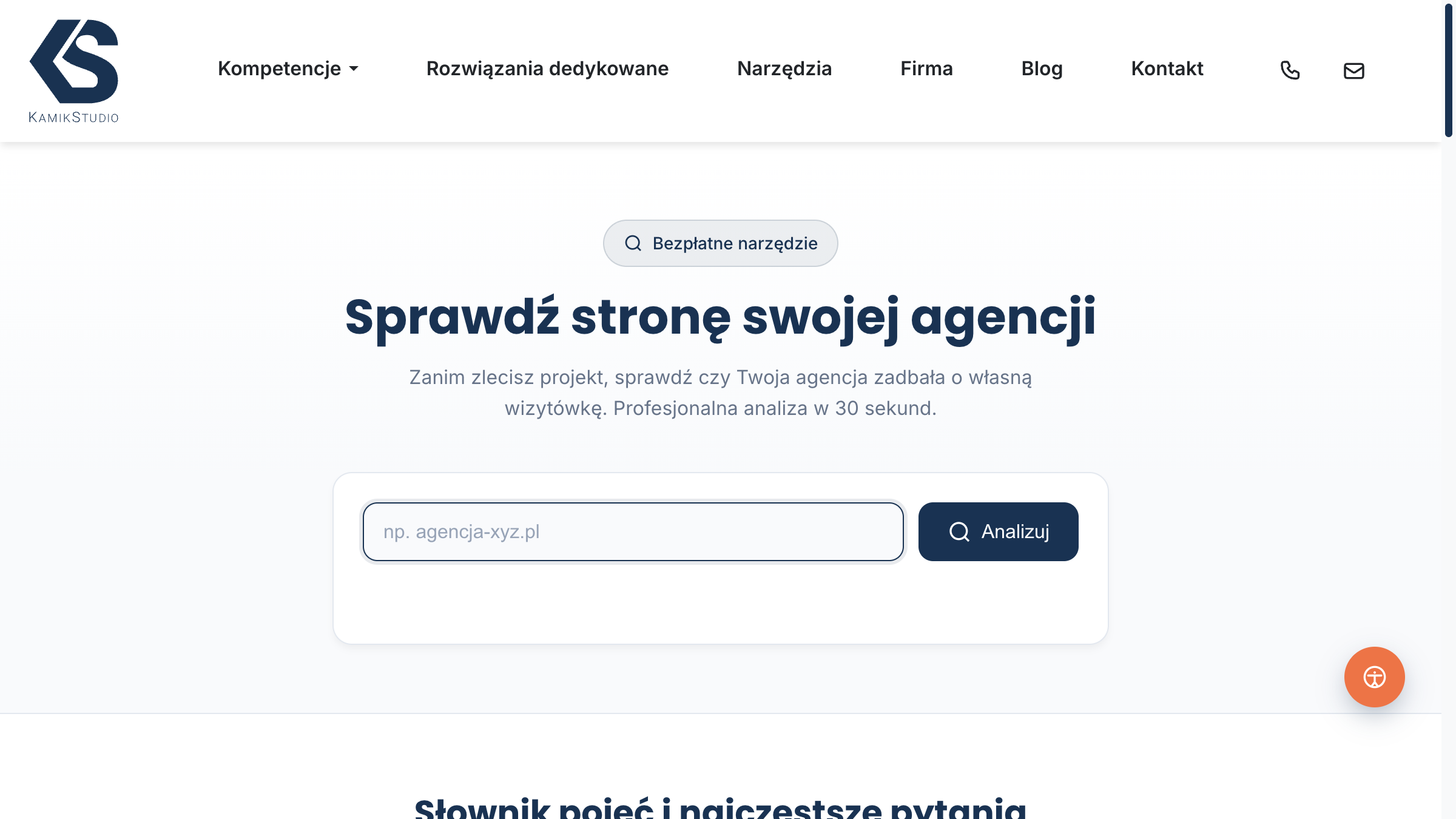 Website Mini-Audit - Website analysis tool