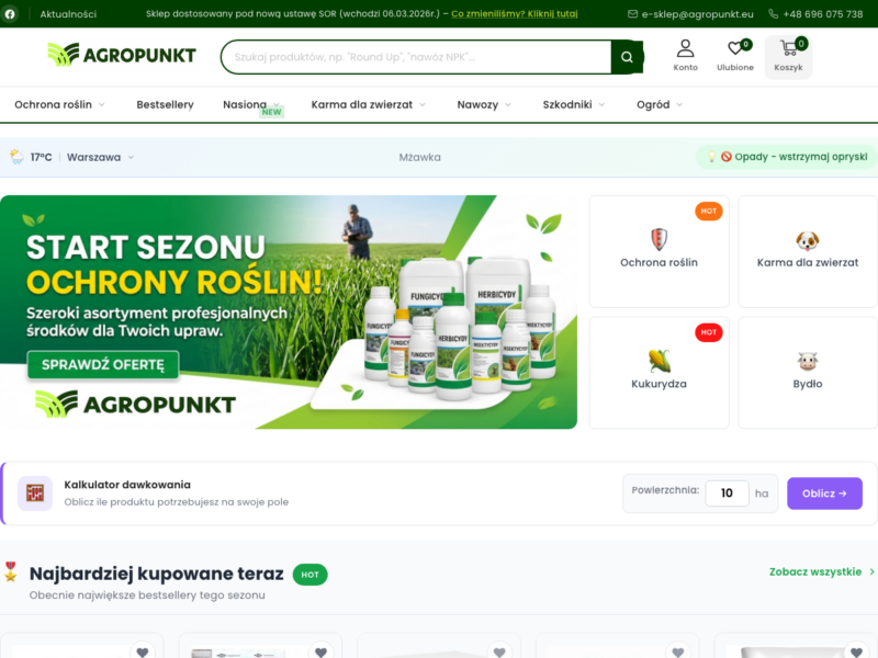 Agropunkt - PrestaShop 9 Migration + Google Ads