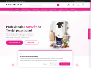KALA - sklep z zapachami premium (realizacja KamikStudio)