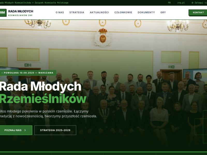 Rada Młodych ZRP - Craft Industry Portal